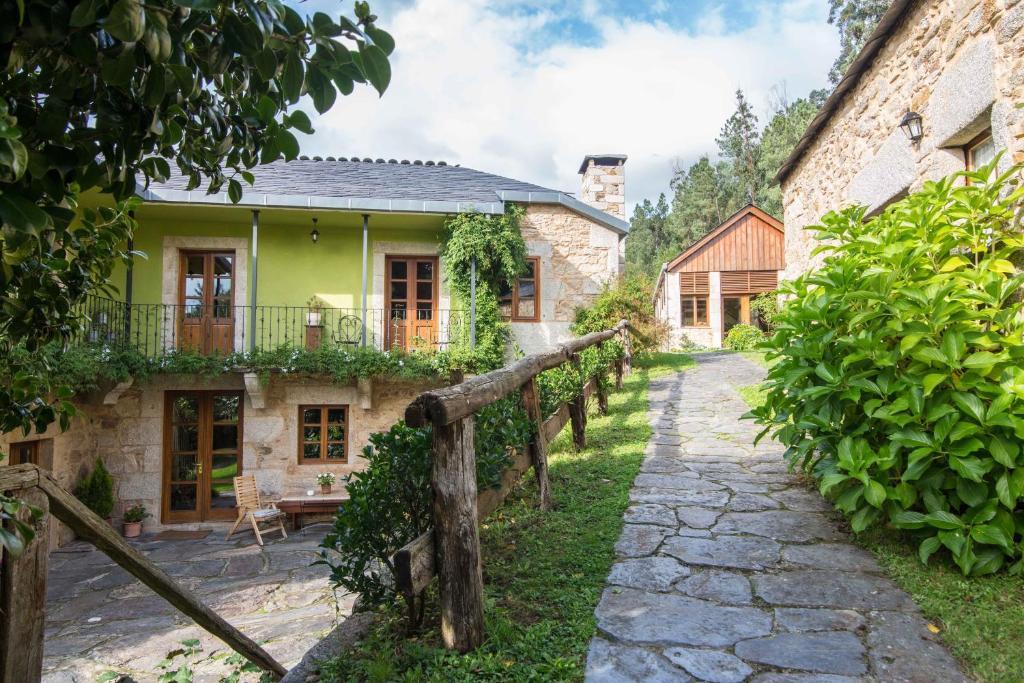 Casa Rural Grana Da Acea Monfero Eksteriør bilde